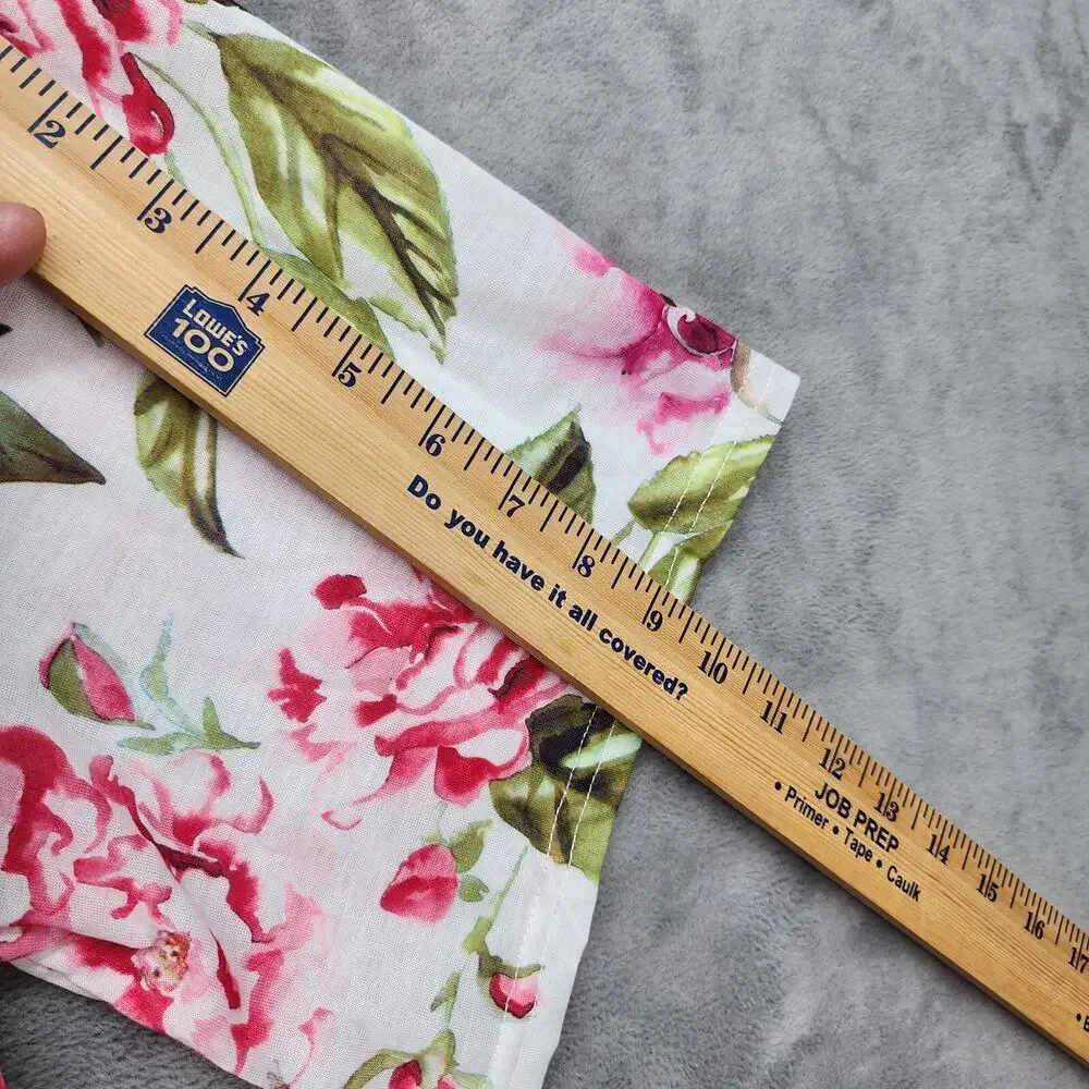 Show Me Your Mumu Robe One Size Pink White Floral “Brie Garden of Blooms” Kimono - Picture 12 of 14